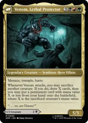 Alternative view of Eddie Brock // Venom, Lethal Protector