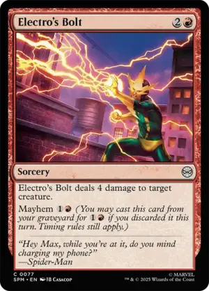 Electro's Bolt