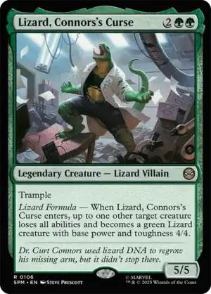 Lizard, Connors's Curse