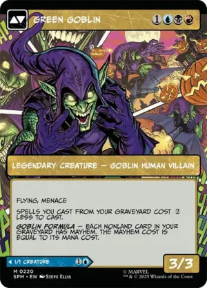 Alternative view of Norman Osborn // Green Goblin