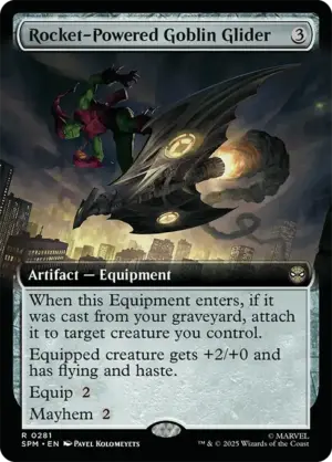 Rocket-Powered Goblin Glider