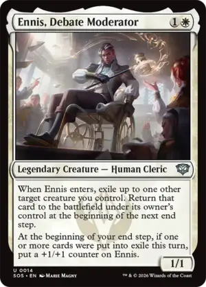 Ennis, Debate Moderator