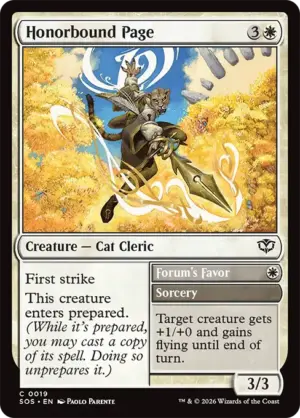 Honorbound Page // Forum's Favor
