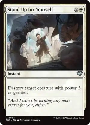 Stand Up for Yourself