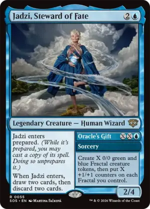 Jadzi, Steward of Fate // Oracle's Gift
