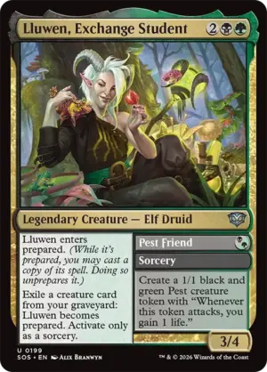 Lluwen, Exchange Student // Pest Friend