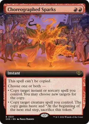 Choreographed Sparks